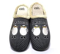 Zapatillas de casa No me toques los Huevos Gris Talla 41
