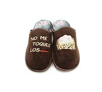 Zapatillas de Casa para Hombre,No me toques los. (40)
