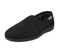 Zapatillas De Casa Para Hombre Rosebank Bravo Con Doble Abertura