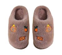Zapatillas De Casa Para NiñAs,Pantuflas De Invierno Acogedoras Con Un Bonito DiseñO De Dibujos Animados En Interiores Y Uso DoméStico Plantilla De Espuma ViscoeláStica Perfecta PequeñAs Y JóVenes