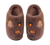 Zapatillas De Casa Para NiñAs,Pantuflas De Invierno Acogedoras Con Un Bonito DiseñO De Dibujos Animados En Interiores Y Uso DoméStico Plantilla De Espuma ViscoeláStica Perfecta PequeñAs Y JóVenes