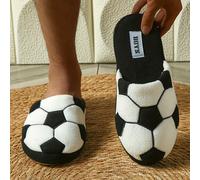 Zapatillas de Casa Suaves con Diseño de Fútbol, Ideales para Hombres y Niños, y Amigables con , de Espuma con Memoria