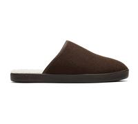 Zapatillas De Casa Toms Para Hombre Harbor De Piel Sintética Marrón Chocolate