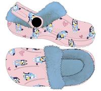 Zapatillas de Casa Zueco Borreguillo Bluey licencia oficial | Pantuflas Bluey cómodas, suaves y antideslizantes