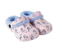 Zapatillas de Casa Zueco Borreguillo Bluey licencia oficial | Pantuflas Bluey cómodas, suaves y antideslizantes