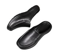 Zapatillas De Chef Sin Cordones De Moda, Zapatos De Trabajo para Chef De Seguridad Ancha Transpirables Resistentes Al Agua Y Al Aceite para Hombre, Zapatos De Trabajo Informales(Black,39 EU)
