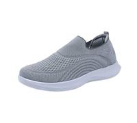 Zapatillas de correr para hombre con amortiguación: zapatillas antideslizantes para correr, zapatos deportivos de malla, zapatillas de deporte transpirables, suela suave, zapatos para exteriores