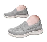 Zapatillas de correr para hombre con puente de una pierna, ligeras y con suela suave, ideales para ocio y deportes, zapatillas escolares para hombre, caqui, 43 EU