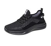 Zapatillas de correr para hombre, zapatillas informales para hombre, ligeras, zapatillas deportivas de malla, transpirables, con cordones, zapatos de caminar, zapatillas de correr, zapatillas de