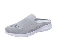 Zapatillas de correr para mujer, transpirables, para el tiempo libre, antideslizantes, para caminar, zapatillas de correr, suela suave, zapatillas de fitness, sin cordones, zapatillas de verano
