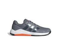 adidas Hombre Dropset Base Training Shoes, Grey/Grey Five/Lucid Orange, 43 1/3 EU