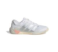 adidas DROPSET 4 Power Trainer OPR06 - Tenis de entrenamiento para mujer, Calzado Blanco/Plateado Metálico/Naranja Lucid (JR4666), 37 1/3 EU