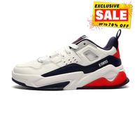 K-SWISS Zapatillas deportivas bajas 'Techna' navy / rojo / blanco, Talla 42