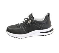 Zapatillas de cuña para mujer, Chi, zapatillas ortopédicas para mujer, ultra cómodas, transpirables, zapatillas con cremallera, zapatos con suela amortiguadora antideslizante, de caminar running tenis