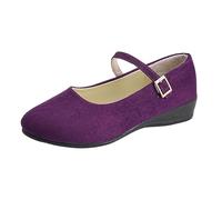 Zapatillas de cuña para mujer, cómodas, zapatillas ligeras, zapatillas de deporte, zapatillas de moda, zapatillas de balneario, elegantes, sin cordones, con cordones, zapatillas de bailarina flexibles