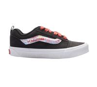 Zapatillas de deporte de cuero negras para mujer Vans Knu Skool 37