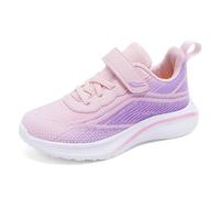 Zapatillas de Deporte de Malla con Cordones para niños, de Moda, a Juego con el Color, Informales, cómodas para Correr Zapatos Adelgazar