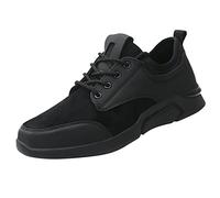 Zapatillas de deporte de malla transpirable para hombre, de poliuretano, informales, juveniles, para correr, para viajes, c, 39 2/3 EU