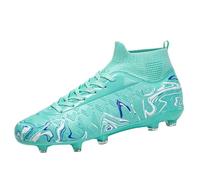 Zapatillas de Deporte de, Zapatillas de Entrenamiento de caña Alta para con Tacos, Calzado Deportivo (Blue, 44)