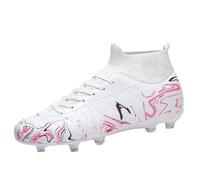 Zapatillas de Deporte de, Zapatillas de Entrenamiento de caña Alta para con Tacos, Calzado Deportivo (White, 45)