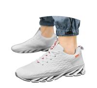 Zapatillas de Deporte Hombre Ligeros Transpirables Correr Gimnasio Horma Ancha Zapatos Caminar Bambas Zapatillas Trail Running Ligeras Trekking Tenis color sólido informales para correr caminar tenis