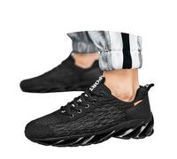 Zapatillas de Deporte Hombre Ligeros Transpirables Correr Gimnasio Horma Ancha Zapatos Caminar Bambas Zapatillas Trail Running Ligeras Trekking Tenis color sólido informales para correr caminar tenis
