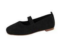 Zapatillas De Deporte Mujer - Bonitas Bailarinas para Mujer Zapatos Planos Medievales De Verano para NiñAs CóModos Zapatos De Terciopelo Zapatos Tradicionales De Ancho Alto Elegantes Zapatos
