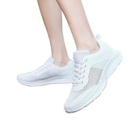Zapatillas de Deporte Mujer Running Zapatillas Mujer Verano Fitness Atlético Tenis Trabajo Sneakers Ligeros Transpirables Zapatos de Moda para Mujer Antideslizante Comodas
