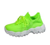 Zapatillas de deporte ortopédicas para mujer, tenis y mujer, cómodas, zapatillas de deporte, zapatillas de tenis cómodas, transpirables, zapatos ortopédicos, gimnasia, zapatillas, Oscuro Verde A, 44