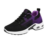 Zapatillas de deporte ortopédicas para mujer, zapatillas de correr, para mujer, zapatos ortopédicos, para correr, mujeres, fitness, gimnasio, correr, tenis, trabajo cómodo, basqueta, D le Negro, 40 EU
