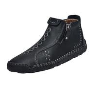Zapatillas de deporte para hombre, ligeras, zapatillas altas para correr, zapatillas de correr, zapatillas para hombre, para exteriores, ligeras, transpirables, antideslizantes, para caminar, Negro