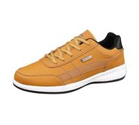 Zapatillas de deporte para hombre, talla 50, antideslizantes, para caminar, suaves, ligeras, cómodas, de trekking, gimnasio, caminar, breeze, resistentes al desgaste, para correr por carretera, marrón