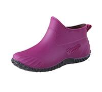 Zapatillas de deporte para hombre, zapatos al aire libre para mujer, botas de jardín para mujer, Purple, 38 EU