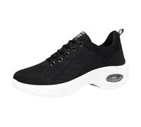 Zapatillas de deporte para mujer, color negro, zapatillas de deporte para mujer, zapatos ortopodicos, zapatos ortopédicos, tenis sin cordones, zapatos de senderismo con plataforma ortopédica, c, 40 EU