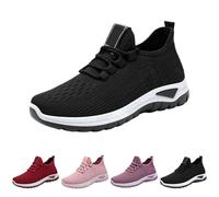 Zapatillas de deporte para mujer, deportivas al aire libre, zapatillas de mujer chic y vestidas, zapatillas de malla aireadas para estaciones cálidas, zapatillas suaves y ligeras, zapatos casuales