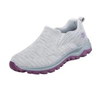 Zapatillas de deporte para mujer, zapatillas de deporte, comercio exterior, nueva malla voladora, zapatos transpirables para mujer y hombre, cabeza redonda, parte inferior suave, plataforma