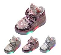 Zapatillas de deporte para niña, zapatos ligeros de moda para bebé, zapatos iluminados 22, botas deportivas para otoño, zapatos de bebé, zapatos para correr para niños 25, zapatos brillantes para