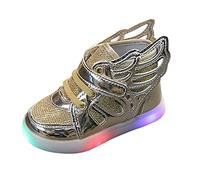 Zapatillas de deporte para niña, zapatos ligeros de moda para bebé, zapatos iluminados 22, botas deportivas para otoño, zapatos de bebé, zapatos para correr para niños 25, zapatos brillantes para
