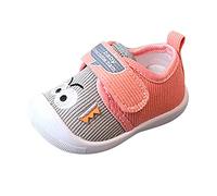 Zapatillas de deporte para niños pequeños, zapatos de llamada, suela de goma antideslizante, zapatos de senderismo para niños pequeños, zapatos para mujer, 35, Rosa., 22.5 EU