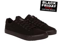 Zapatillas De Diseño Casual Para Hombre Crosshatch Huseby Moda Negras
