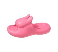 Zapatillas de Ducha Zapatillas bonitas con personalidad a la moda for mujer, de verano, for interior y hogar, se pueden usar fuera, sandalias de fondo grueso, zapatillas de una palabra for mujer Zapat