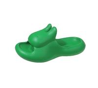 Zapatillas de Ducha Zapatillas bonitas con personalidad a la moda for mujer, de verano, for interior y hogar, se pueden usar fuera, sandalias de fondo grueso, zapatillas de una palabra for mujer Zapat