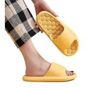 Zapatillas de Ducha Zapatillas de mujer con personalidad a la moda, zapatillas de interior for el hogar, baño femenino, baño, fondo suave, zapatillas de masaje, zapatillas de pareja masculina, zapatil
