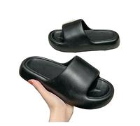 Zapatillas de Ducha Zapatillas explosivas con personalidad a la moda for mujer, zapatillas de baño de alto valor for dormitorio de estudiantes en casa con fondo grueso y supersuave Zapatillas de Baño(