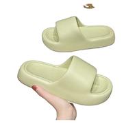Zapatillas de Ducha Zapatillas explosivas con personalidad a la moda for mujer, zapatillas de baño de alto valor for dormitorio de estudiantes en casa con fondo grueso y supersuave Zapatillas de Baño(