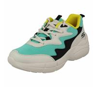Zapatillas De Entrenamiento Memory Foam Lace-Up Para Damas Skechers 33122 £19.99