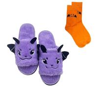 Zapatillas de estar por casa de espuma viscoelástica para mujer, diseño de dibujos animados, lindos y acogedores, para el hogar, alivio del dolor, antideslizantes, de moda, transpirables, zapatillas