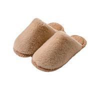 Zapatillas de estar por casa de felpa para mujer, calcetines suaves, zapatillas de invierno, pantuflas ligeras, alivio del dolor, antideslizantes, exquisitas diapositivas para interiores abiertos