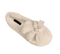 Zapatillas de estar por casa de felpa para mujer, cálidas, para invierno, informales, para interiores y exteriores, antideslizantes, cómodas, ligeras, zapatillas de fieltro cerradas, zapatos de cabaña