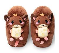 Zapatillas de estar por casa de felpa, Raggy el ratón, 34/44 EU